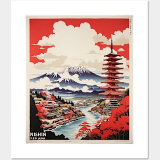 Nisshin Japan Vintage Poster Tourism Posters and Art